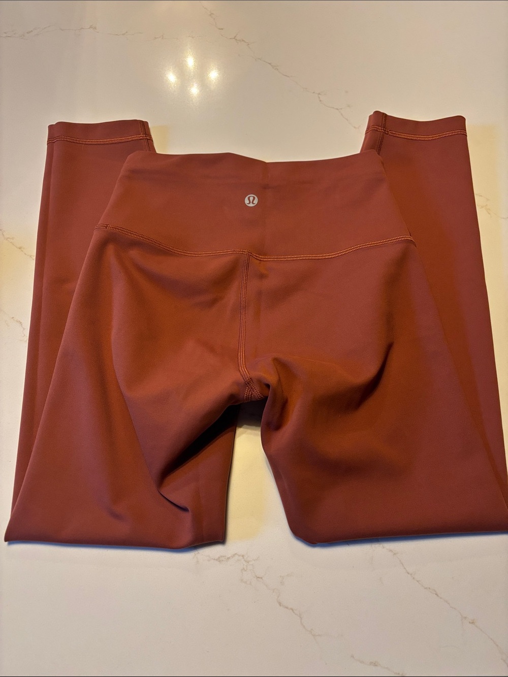 NWOT Lululemon High-Rise Align Leggings in Brick Red